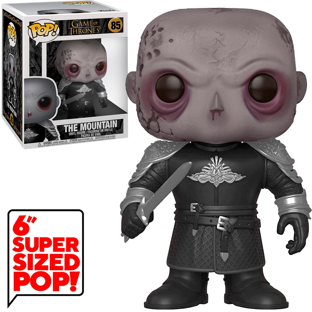 The Mountain (Unmasked) Game Of Thrones Collectible Figure, Multicolour