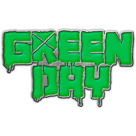 Green Day Logo Pin Badge