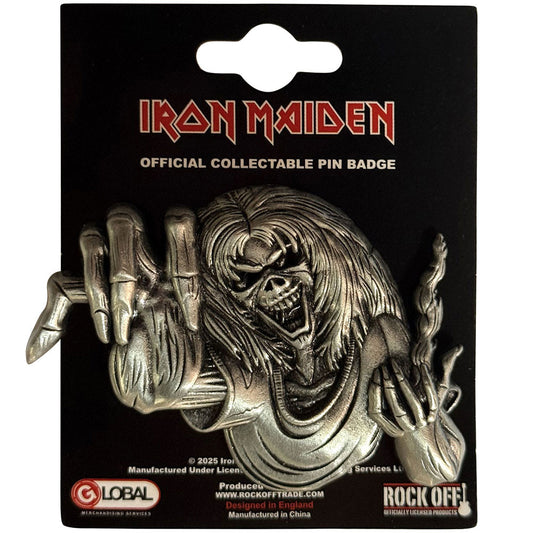 Iron Maiden The Number Of The Beast Eddie Pin Badge