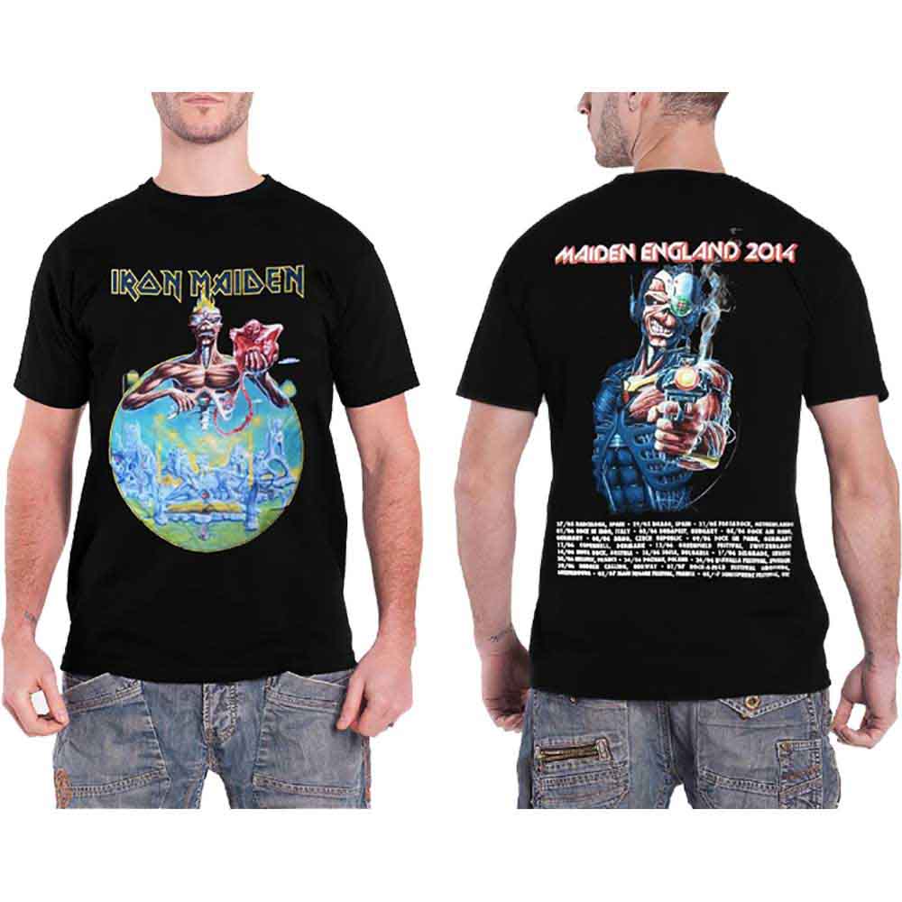 Iron Maiden England Tour 2014 Unisex T-Shirt