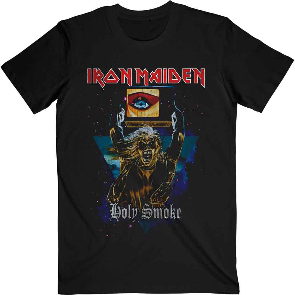 Iron Maiden Holy Smoke Space Triangle Unisex T-Shirt