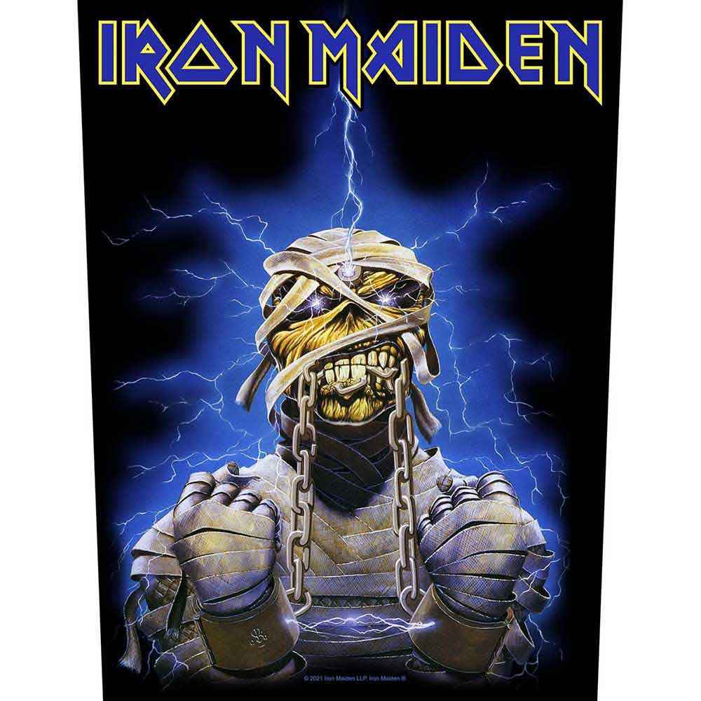 Iron Maiden Eddie Powerslave Back Patch