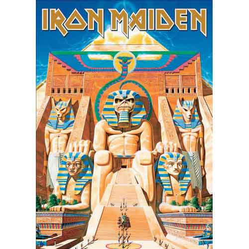 Iron Maiden Powerslave Postcard