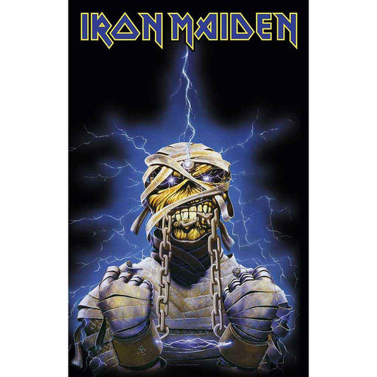 Iron Maiden Powerslave Eddie Textile Poster