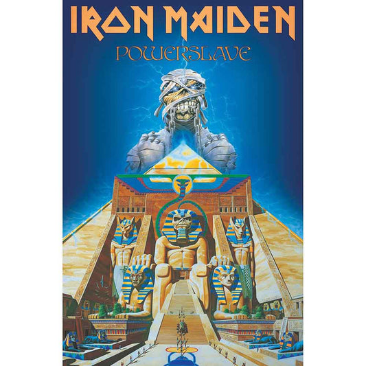 Iron Maiden Powerslave Textile Poster