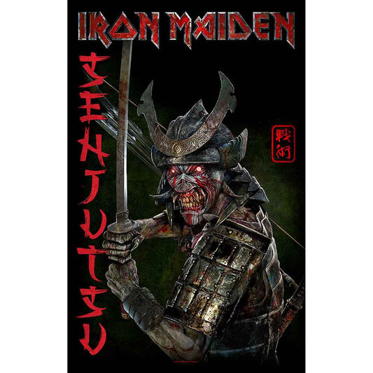 Iron Maiden Senjutsu Album Textile Poster