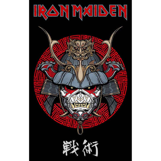 Iron Maiden Senjutsu Samurai Eddie Textile Poster