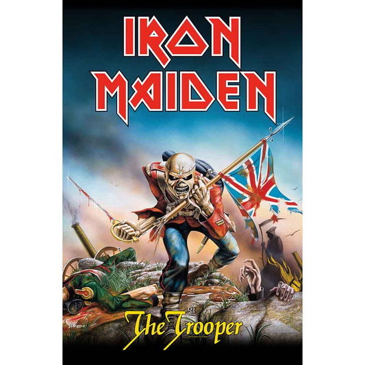 Iron Maiden The Trooper Textile Poster