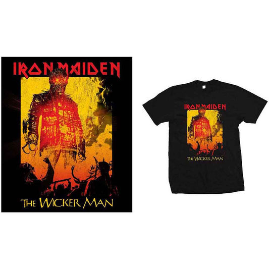 Iron Maiden The Wicker Man Fire Unisex T-Shirt