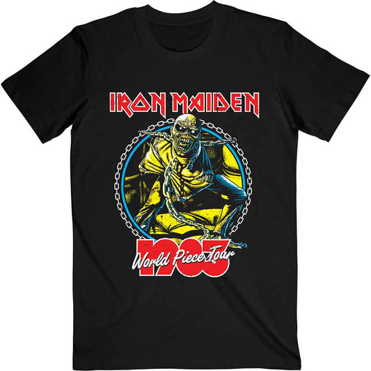Iron Maiden World Piece Tour 83 v2 Unisex T-Shirt
