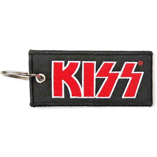Kiss Red Logo Keychain