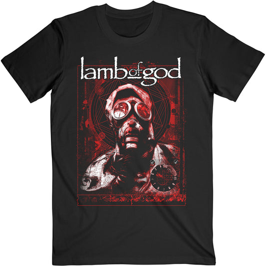 Lamb Of God Gas Masks Waves Unisex T-Shirt