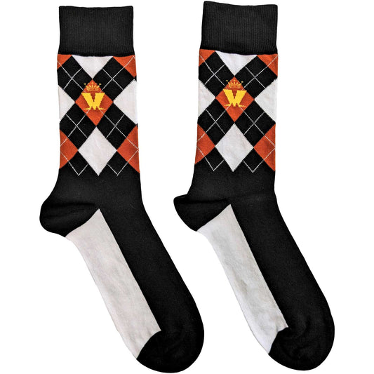Madness Crown M Brown Diamond Unisex Ankle Socks