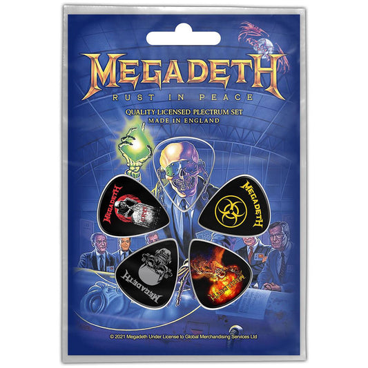 MEGADETH PLECTRUM PACK: RUST IN PEACE
