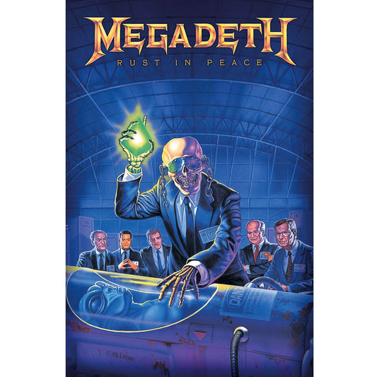 MEGADETH TEXTILE POSTER: RUST IN PEACE