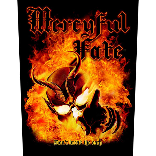 MERCYFUL FATE BACK PATCH: DON'T BREAK THE OATH