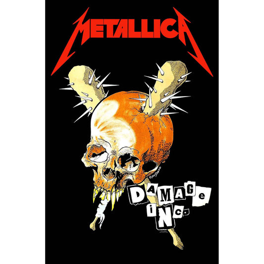 Metallica Damage Inc Textile Poster