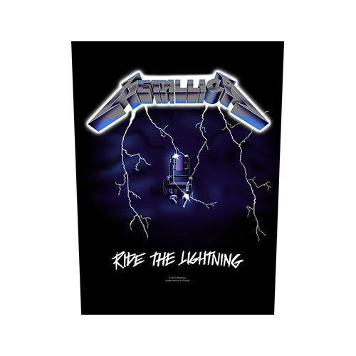 METALLICA BACK PATCH: RIDE THE LIGHTNING