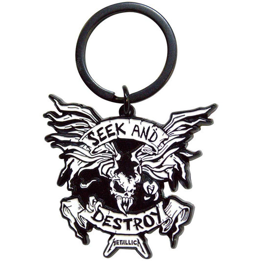 Metallica Keychain: Seek & Destroy