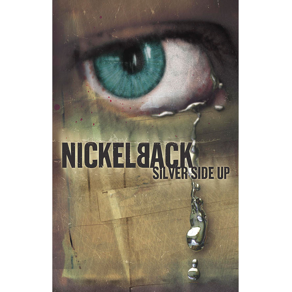 Nickelback Silver Side Up Textile Poster