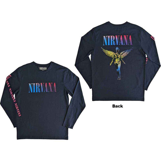Nirvana Angelic Gradient Unisex Long-sleeve-t-shirt
