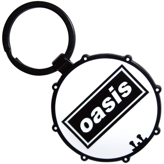 Oasis Decca Logo Drum Keychain