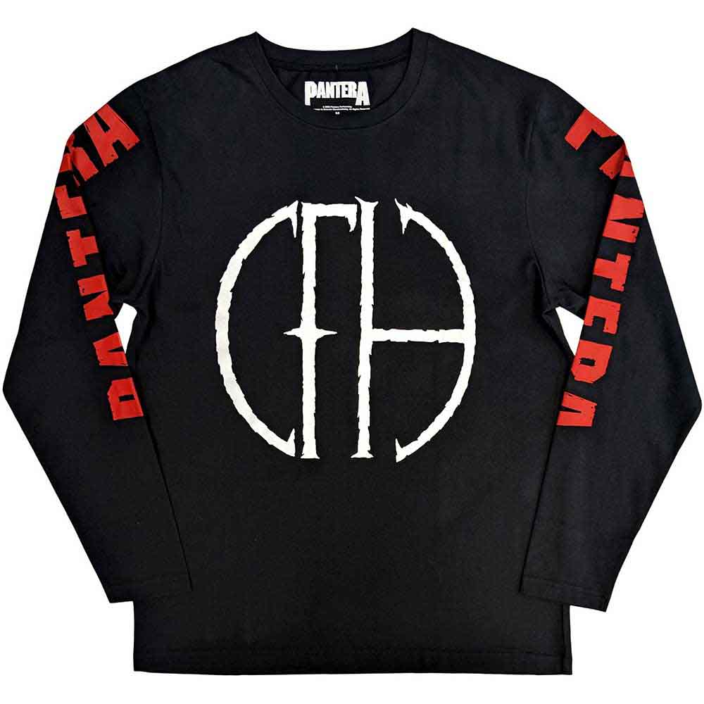 Pantera Frayed Logo Unisex Long Sleeve T-Shirt