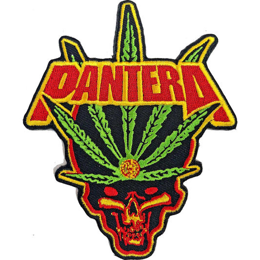 PANTERA STANDARD PATCH: LEAF SKULL