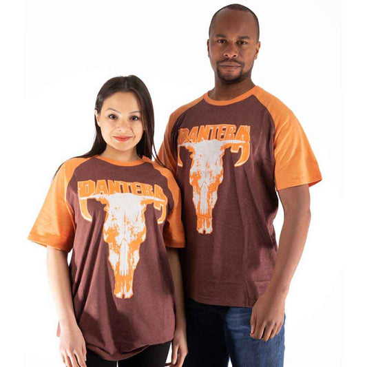 Pantera Skull Unisex Raglan T-Shirt