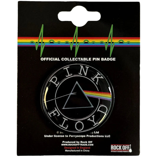 Pink Floyd Circle Logo Pin Badge