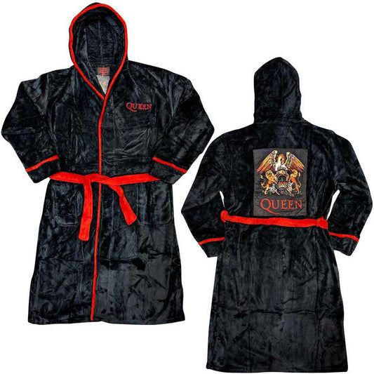 QUEEN UNISEX BATHROBE: CLASSIC CREST