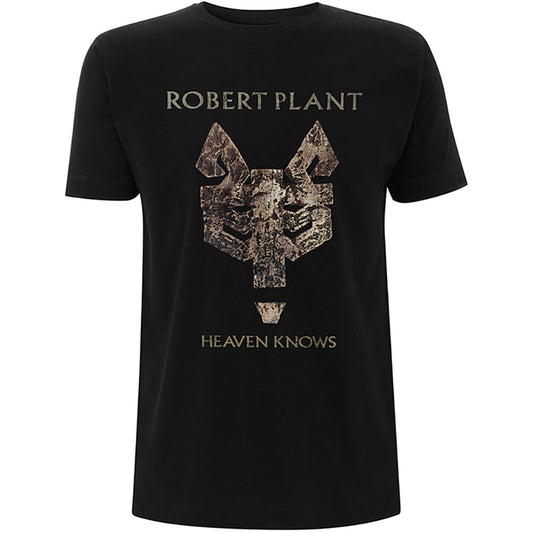 ROBERT PLANT UNISEX T-SHIRT: HEAVEN KNOWS