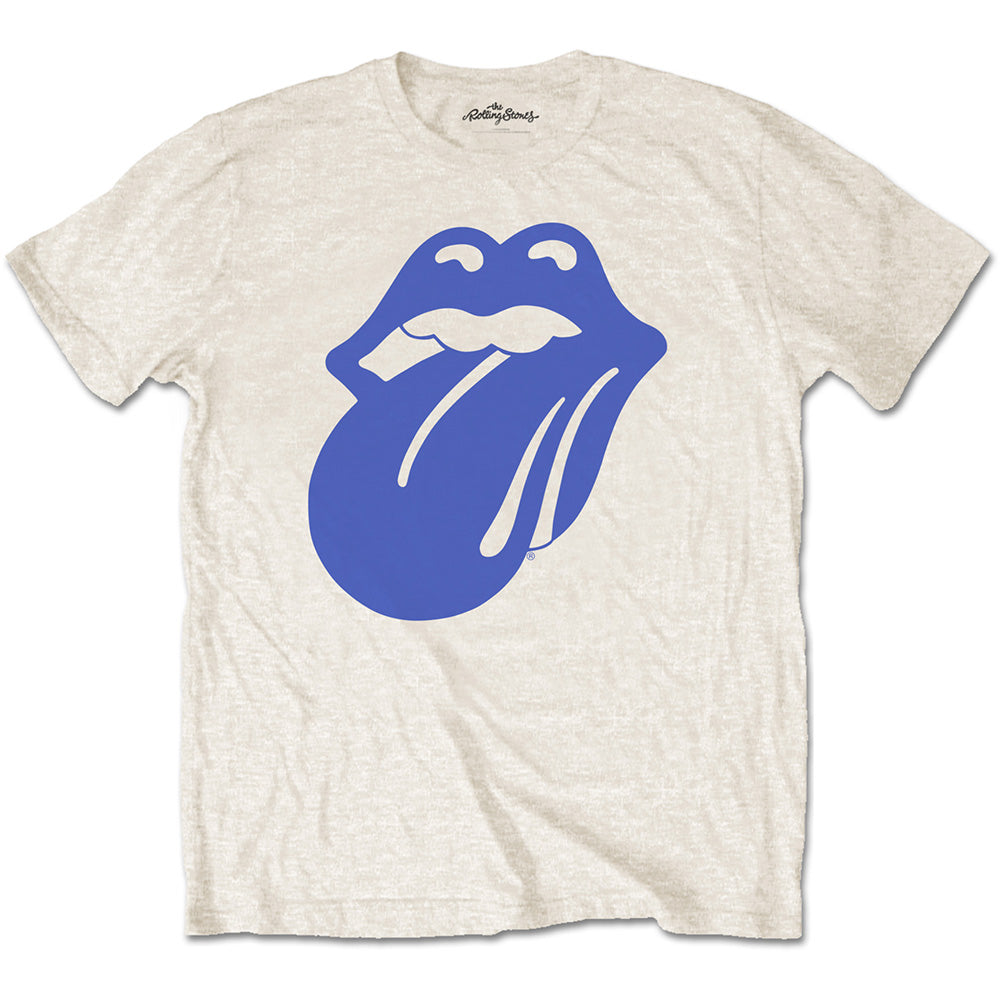 THE ROLLING STONES UNISEX T-SHIRT: BLUE & LONESOME 1972 LOGO