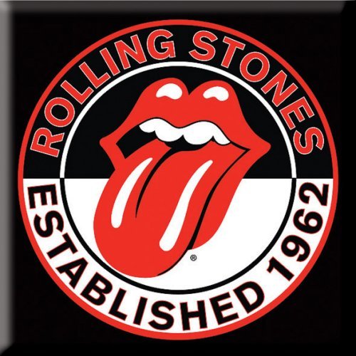 THE ROLLING STONES FRIDGE MAGNET: EST. 1962