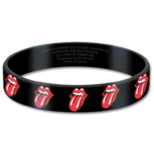 THE ROLLING STONES GUMMY WRISTBAND: TONGUES