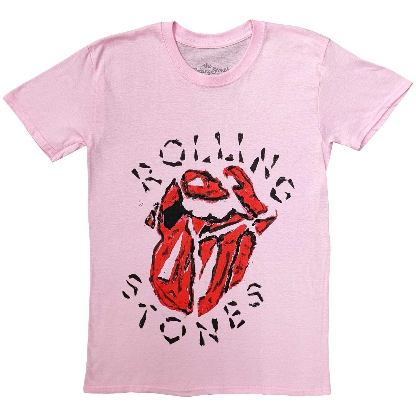 The Rolling Stones Hackney Diamonds Painted Tongue Unisex T-shirt