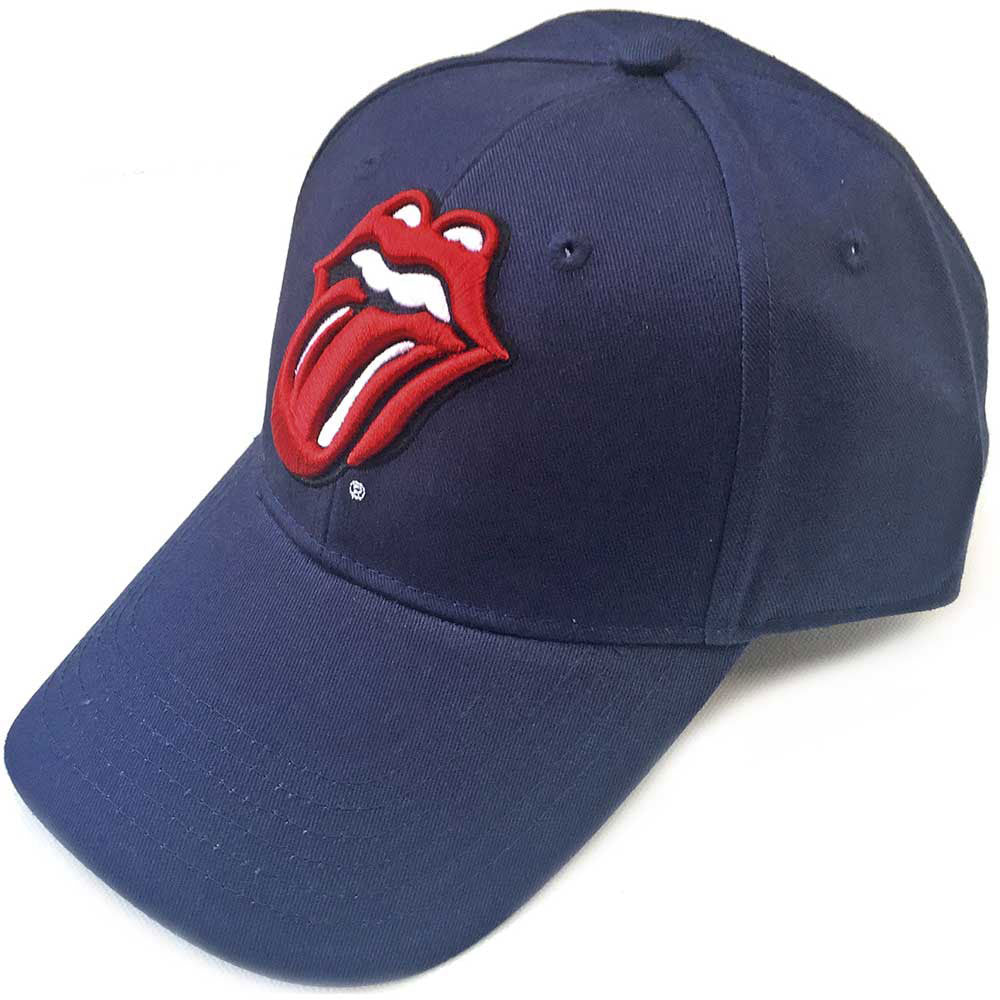 THE ROLLING STONES UNISEX BASEBALL CAP: CLASSIC TONGUE