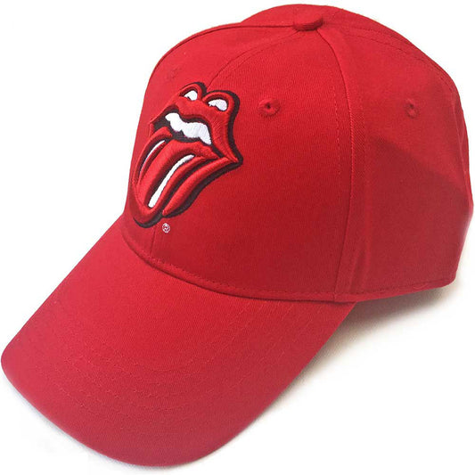 THE ROLLING STONES UNISEX BASEBALL CAP: CLASSIC TONGUE