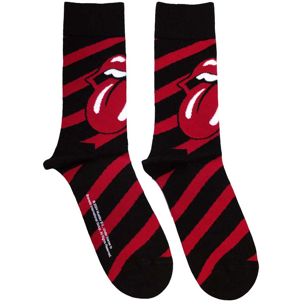 Rolling Stones Stripes Ankle Socks