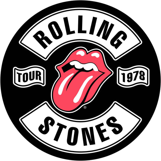 THE ROLLING STONES BACK PATCH: TOUR 1978