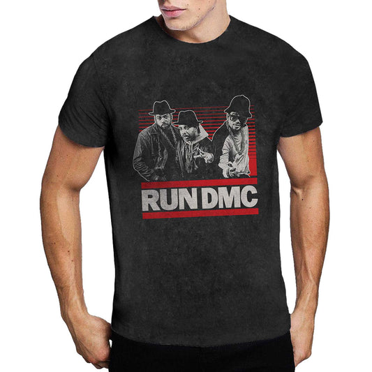 RUN DMC UNISEX T-SHIRT: GRADIENT BARS