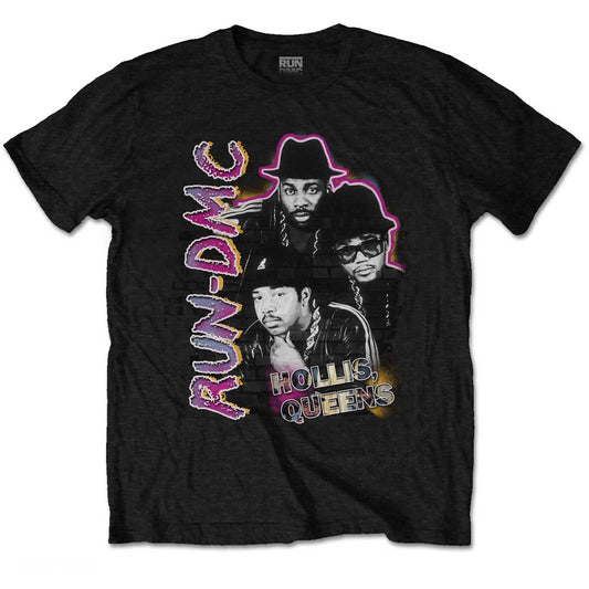 RUN DMC UNISEX T-SHIRT: HOLLIS QUEENS HOMAGE