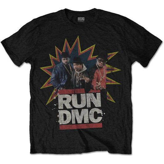 RUN DMC UNISEX T-SHIRT: POW!