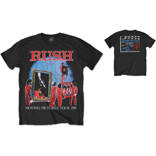 RUSH UNISEX T-SHIRT: 1981 TOUR