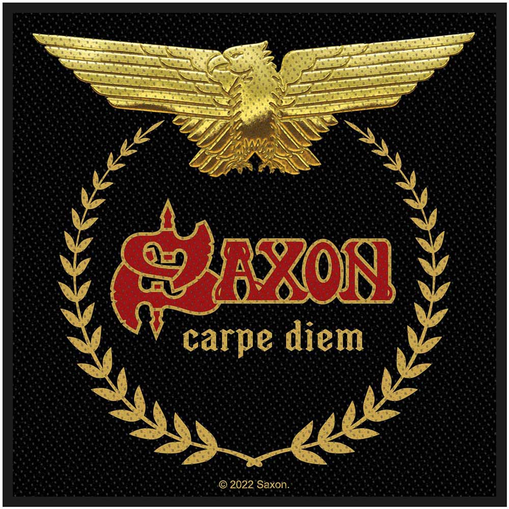 SAXON STANDARD PATCH: CARPE DIEM