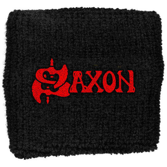 SAXON SWEATBAND: RED LOGO
