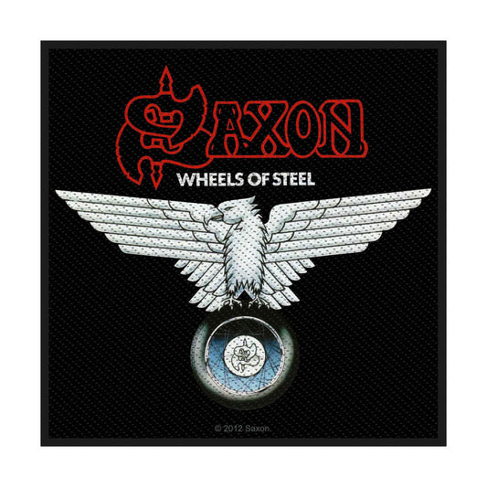 SAXON STANDARD PATCH: WHEELS OF STEEL