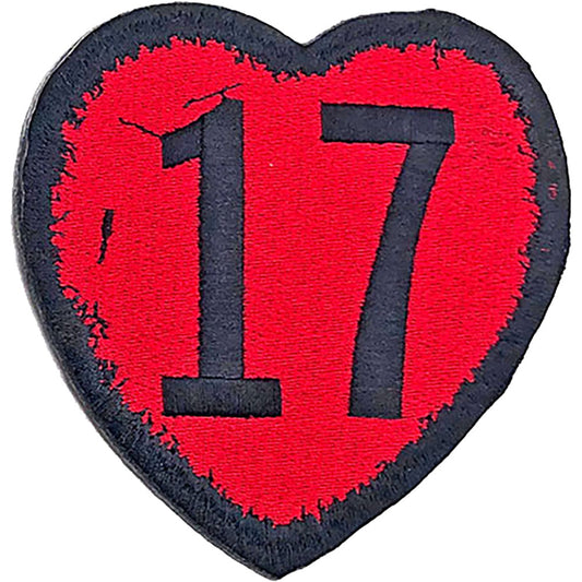 THE SEX PISTOLS STANDARD PATCH: 17 HEART