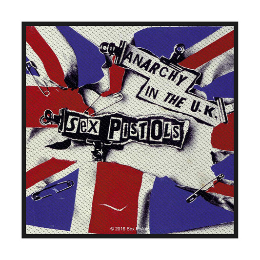 THE SEX PISTOLS STANDARD PATCH: ANARCHY IN THE UK