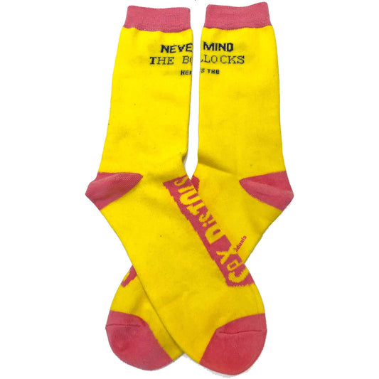 THE SEX PISTOLS UNISEX ANKLE SOCKS: NEVER MIND THE BOLLOCKS (UK SIZE 7 - 11)